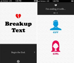 The Life Upgrades - Breakup text